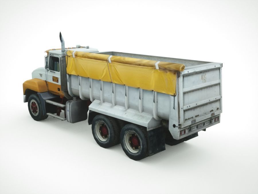12 Low-Poly Trucks vol2 Low-poly 3D model_16