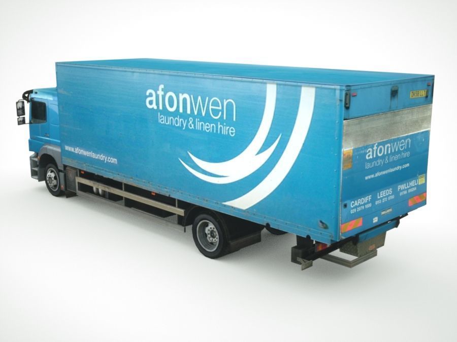 12 Low-Poly Trucks vol2 Low-poly 3D model_19