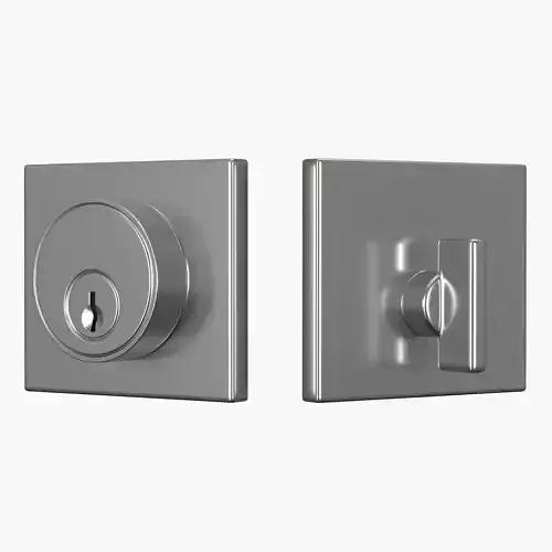 Tumalo Nickel Single Square Deadbolt