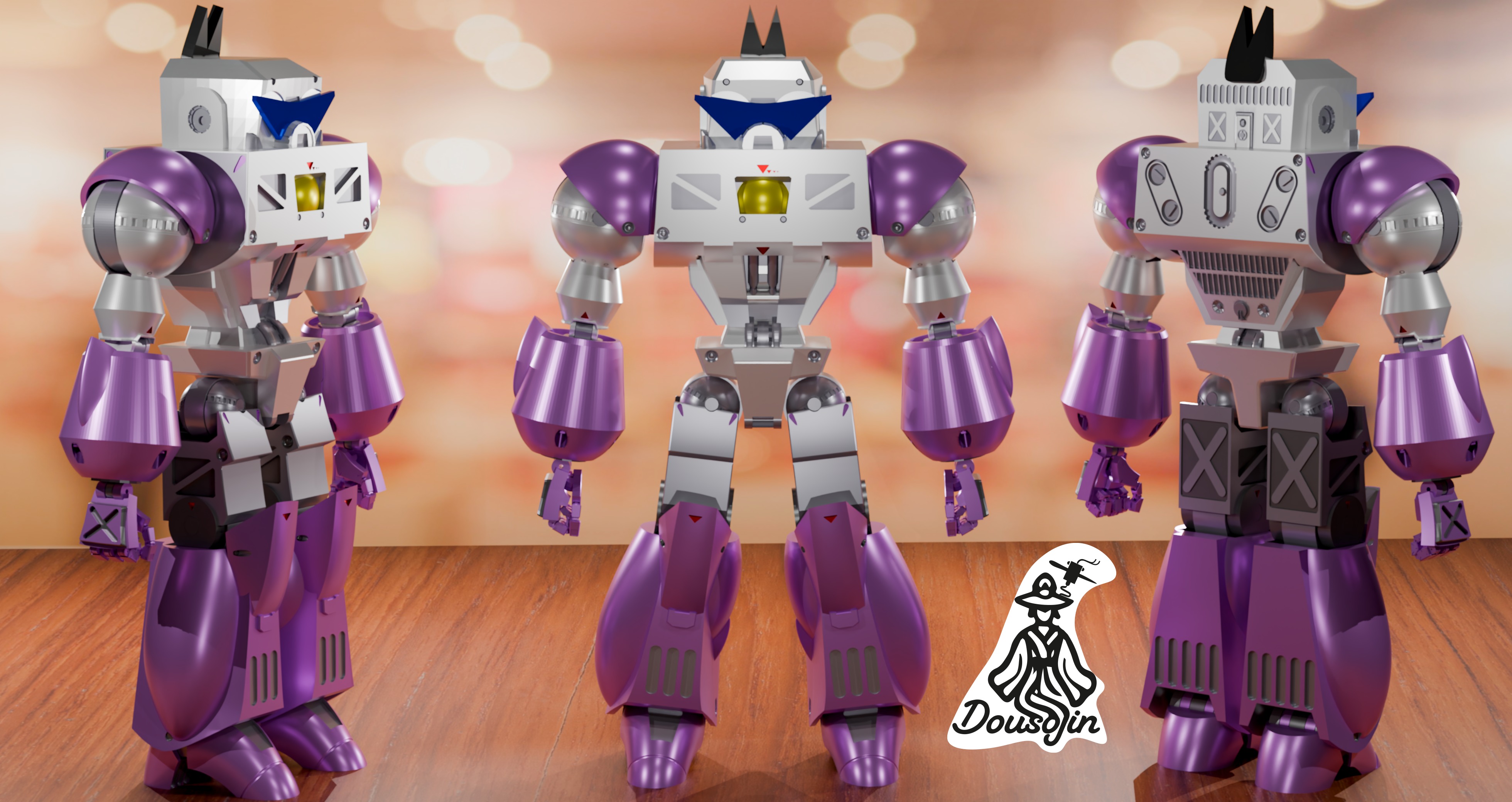 Robo Dexo 2000  Dexters Laboratory 3D print model_1