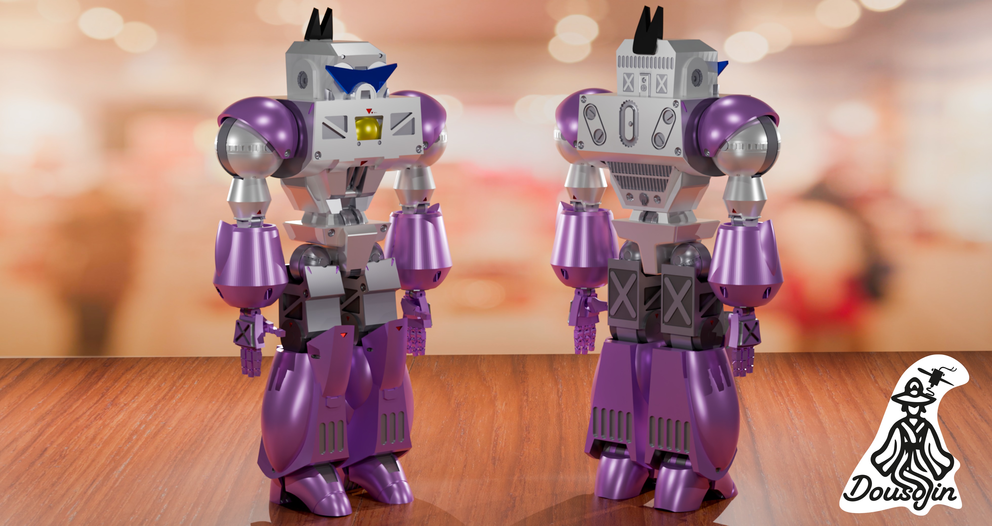 Robo Dexo 2000  Dexters Laboratory 3D print model_2