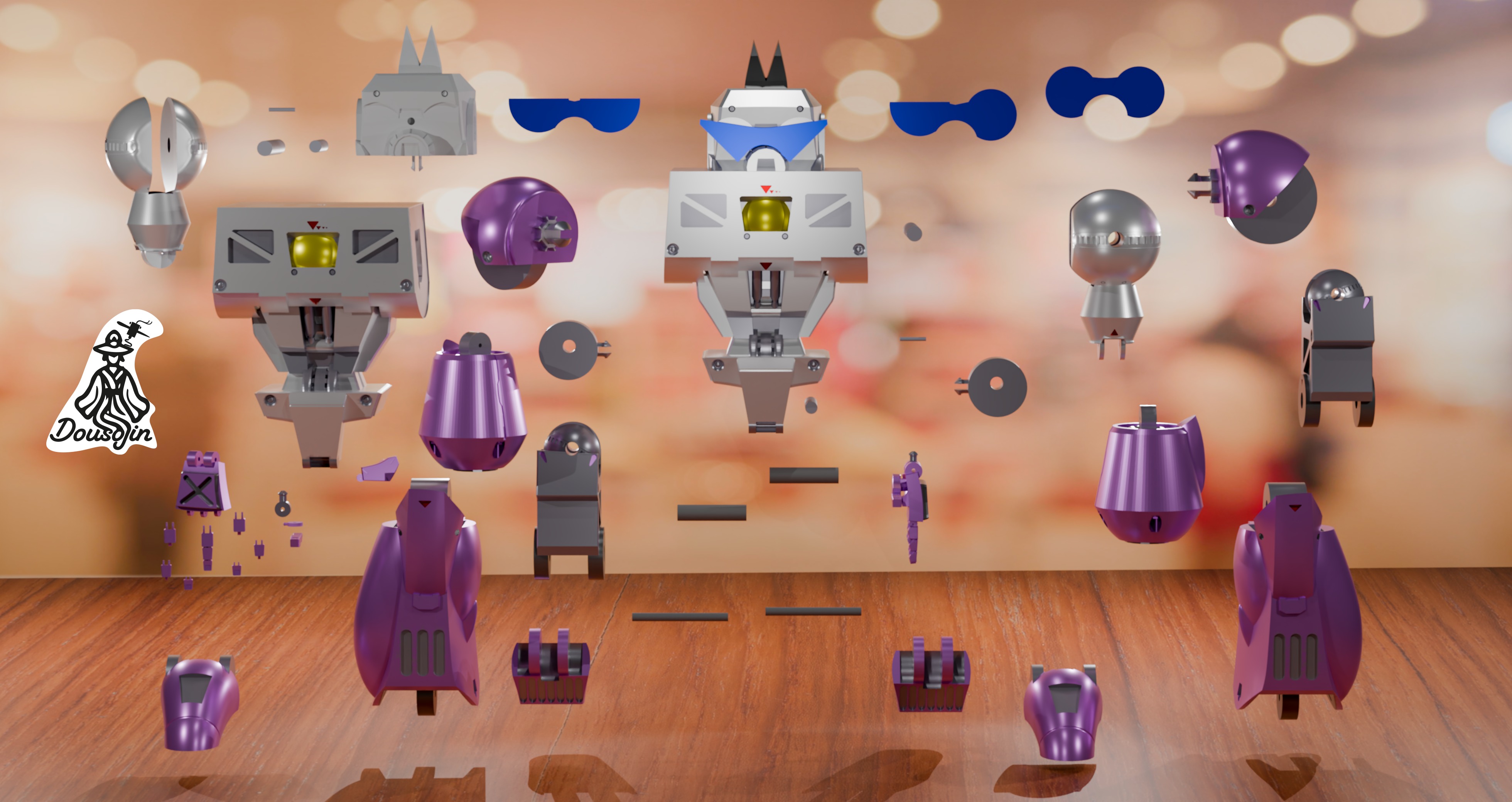 Robo Dexo 2000  Dexters Laboratory 3D print model_3