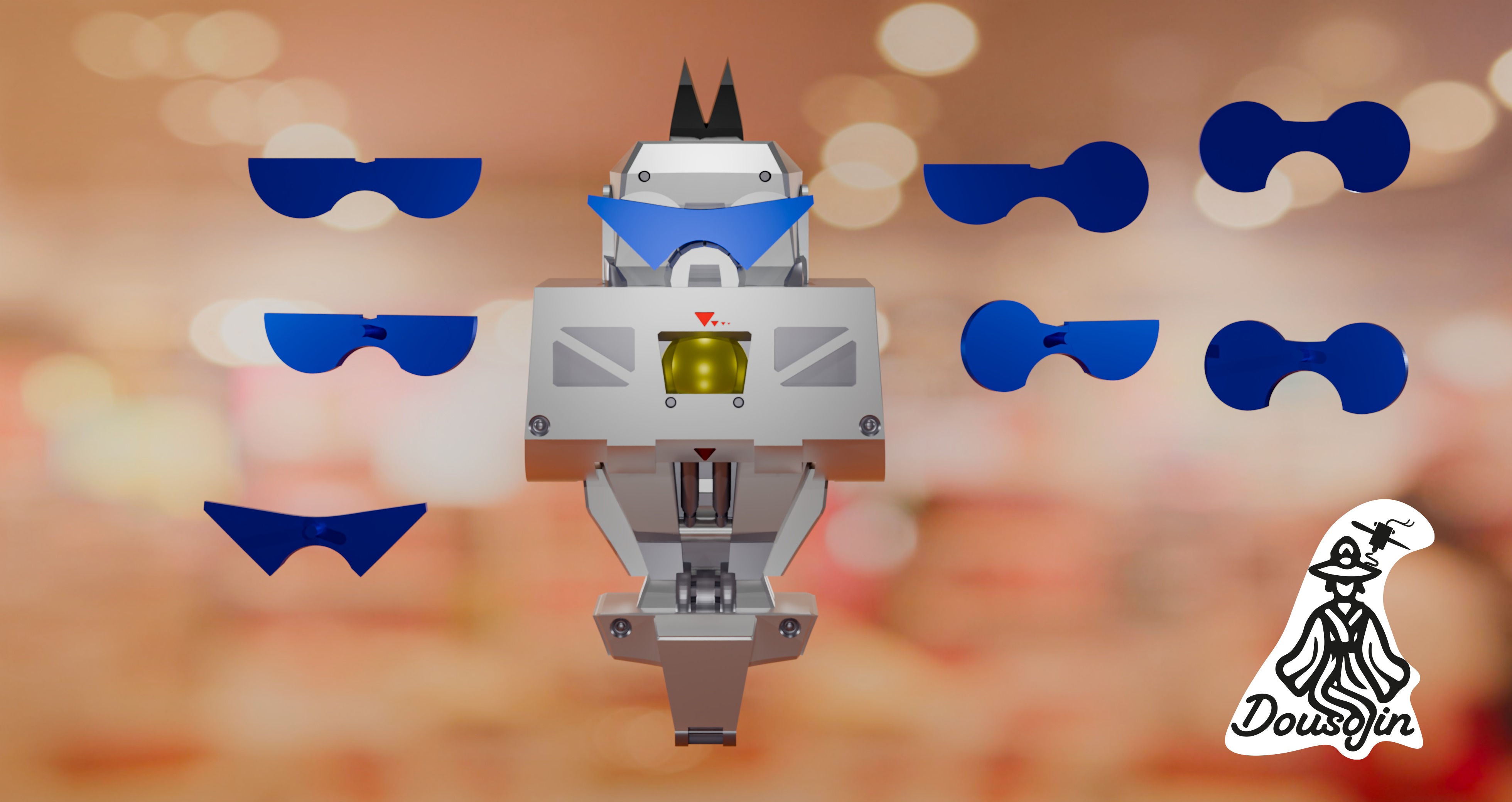 Robo Dexo 2000  Dexters Laboratory 3D print model_5