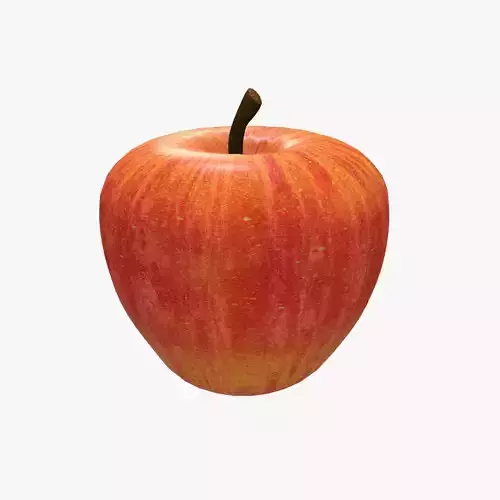 Apple Low-poly 3D model