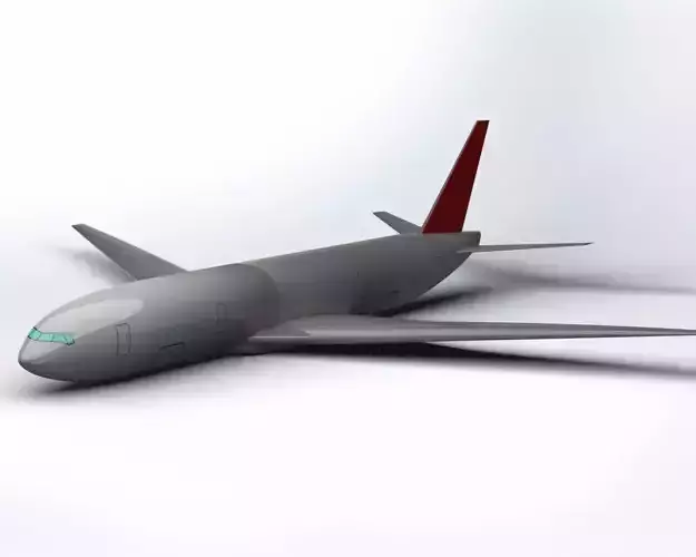 Boeing 737 - Detailed 3D Model 3D print model