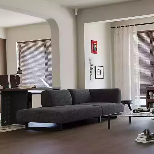 Medieval living room 3D model