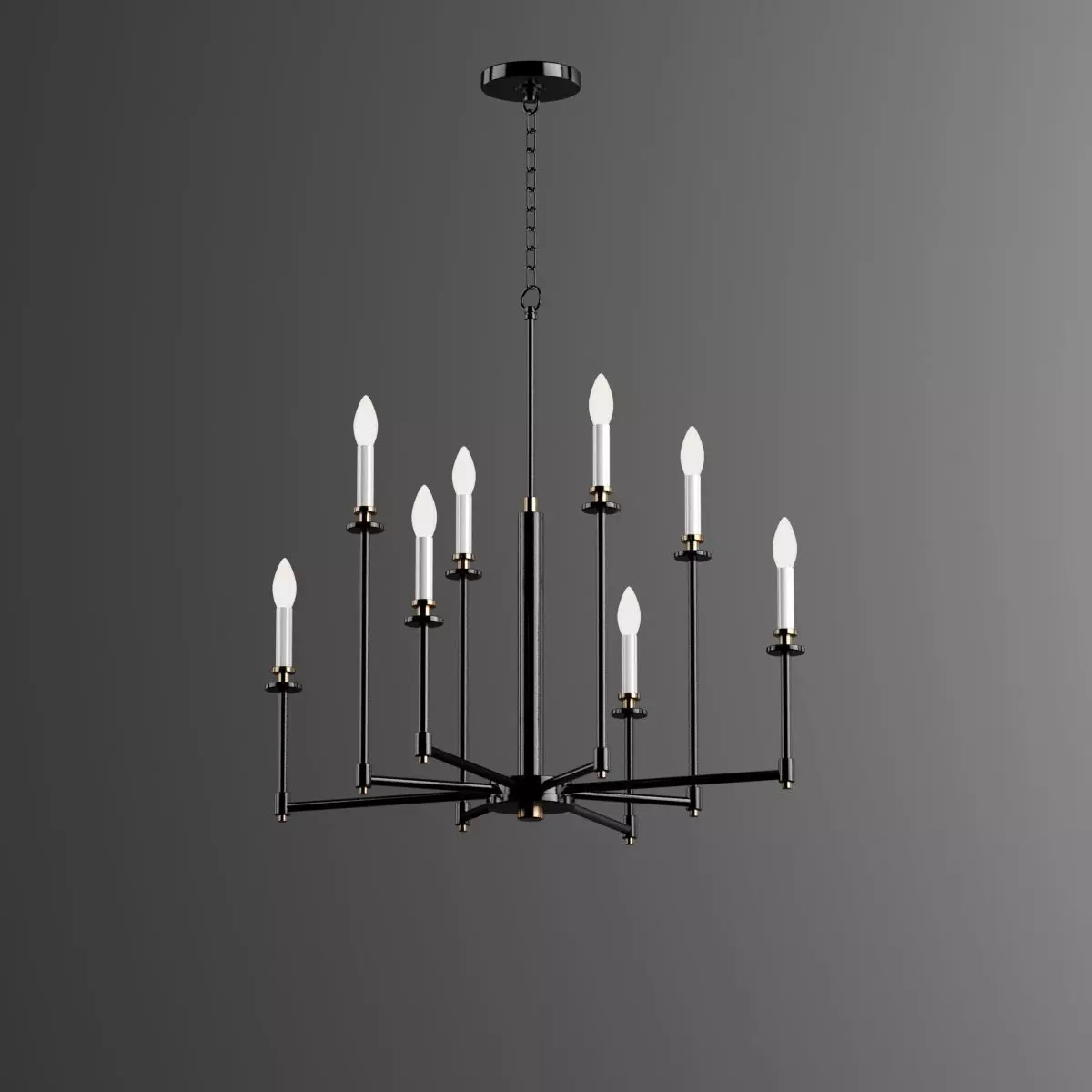 Ceiling light 3D model_0