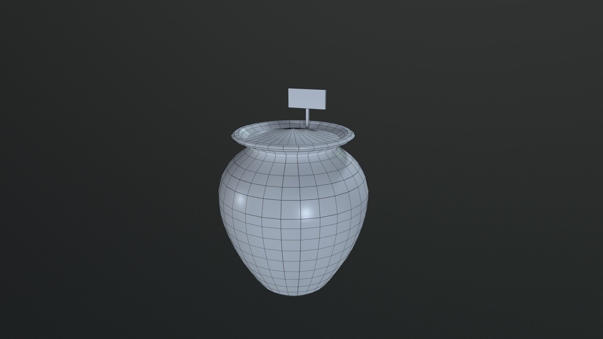 Medieval Pot V02 Low-poly 3D model_9