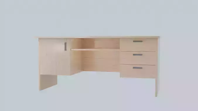 Wooden desk
