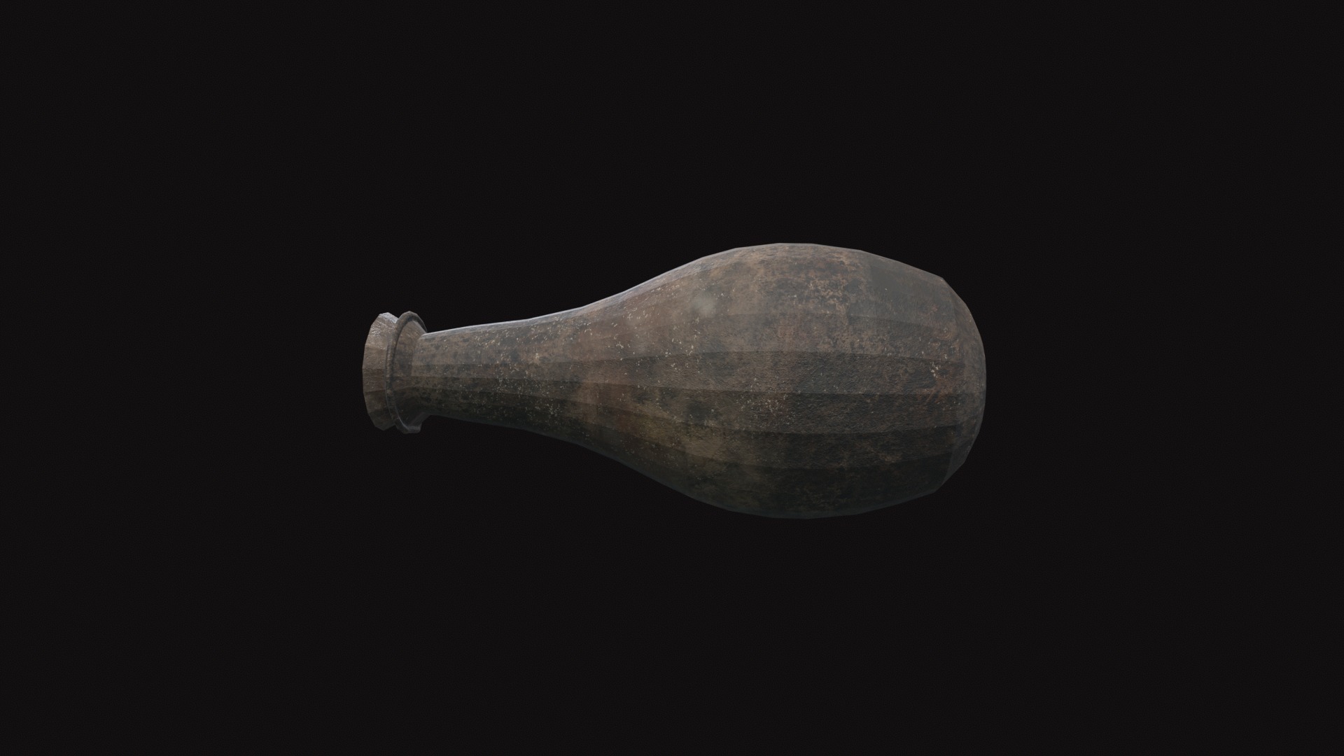 Medieval Pot V04 Low-poly 3D model_5