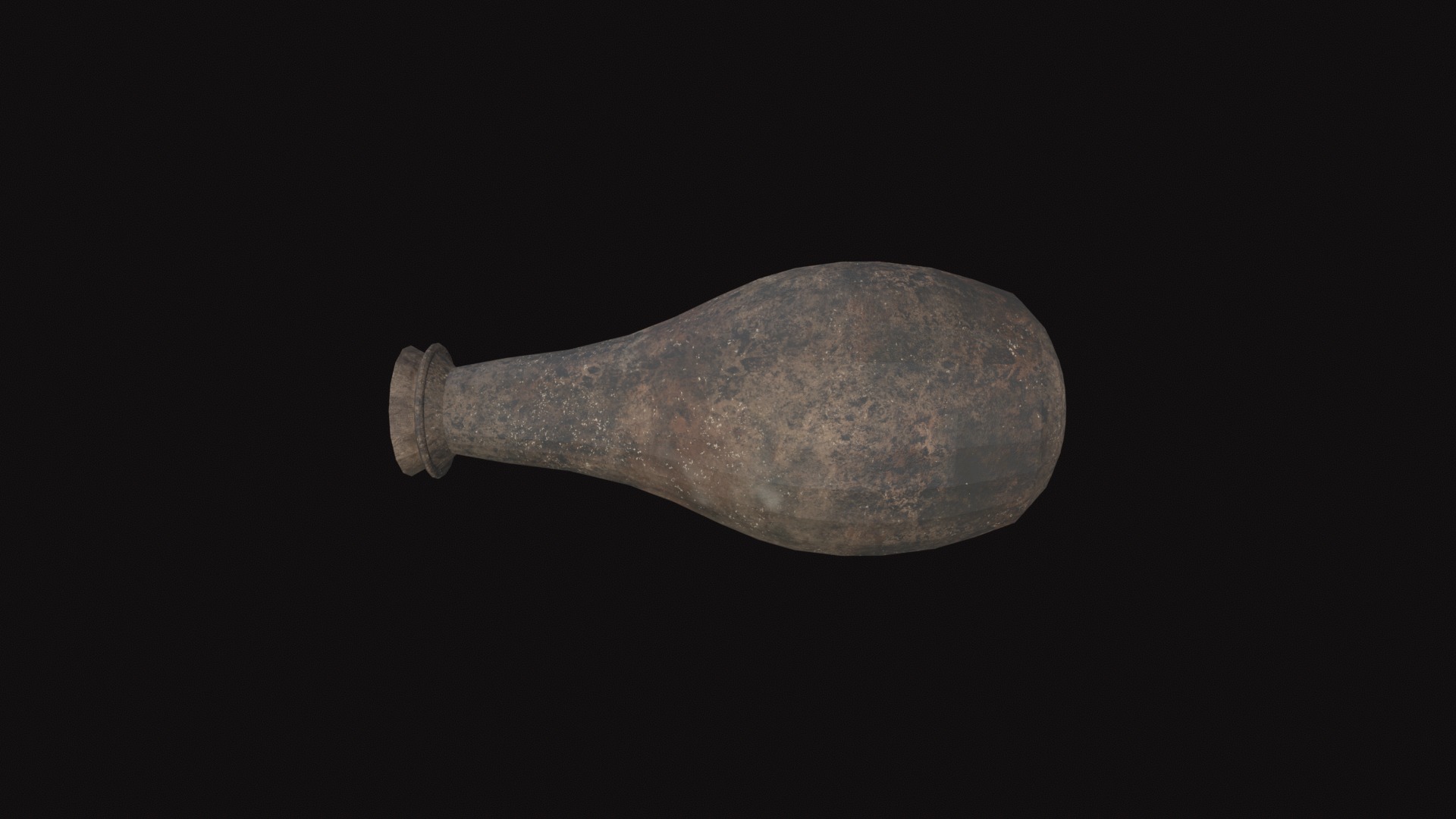 Medieval Pot V04 Low-poly 3D model_7