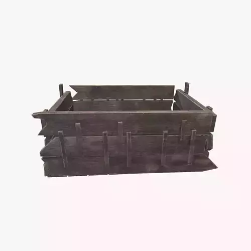 Medieval Wooden Basket