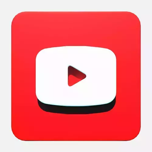 Youtube logo square rounded
