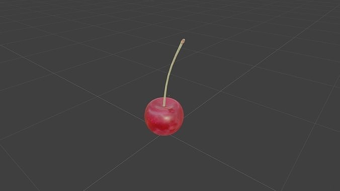 Cherry 3D model 6