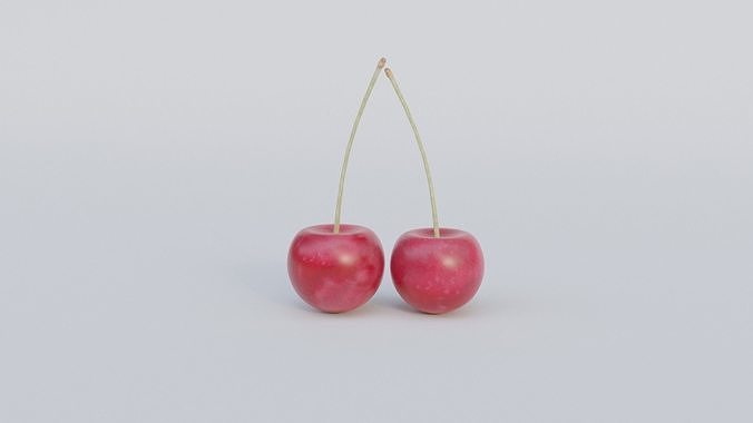 Cherry 3D model 2