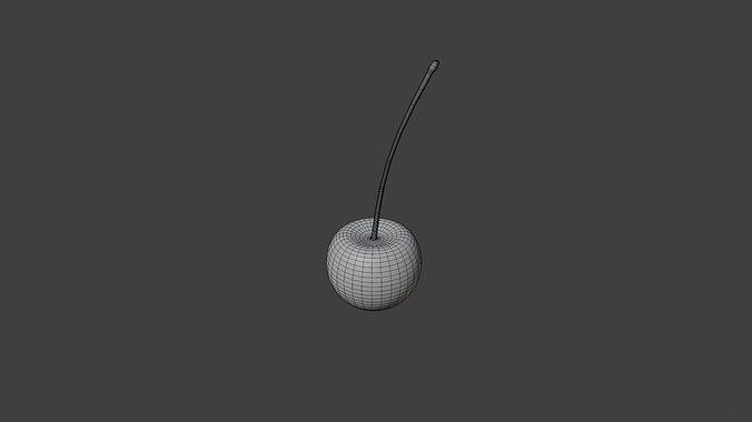 Cherry 3D model 7