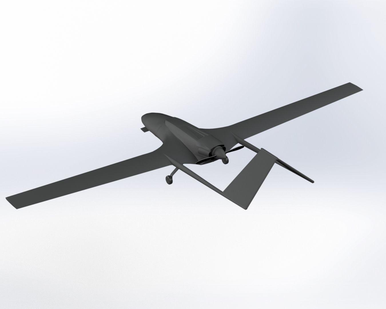 Bayraktar TB2 - Detailed 3D Model 3D print model_4