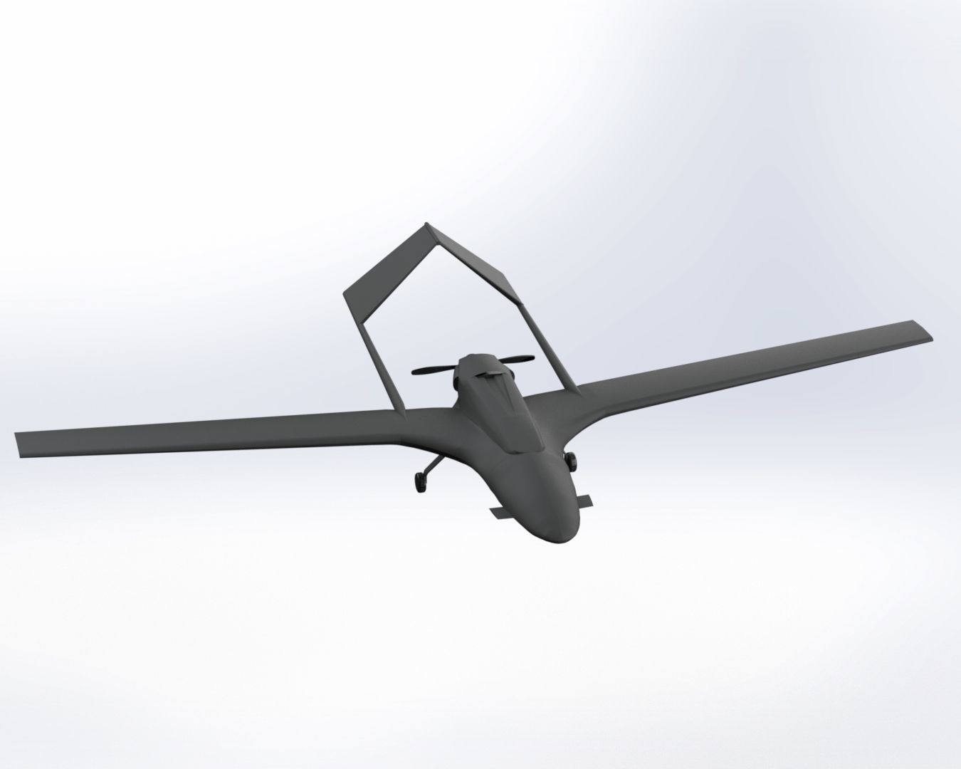 Bayraktar TB2 - Detailed 3D Model 3D print model_5