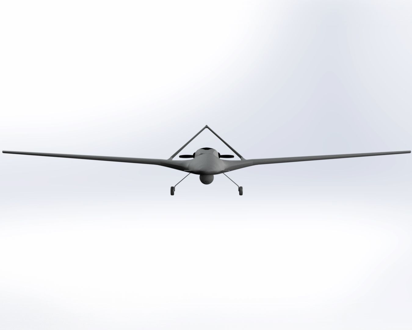 Bayraktar TB2 - Detailed 3D Model 3D print model_1