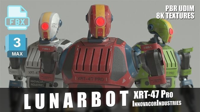 LunarBot 3D model