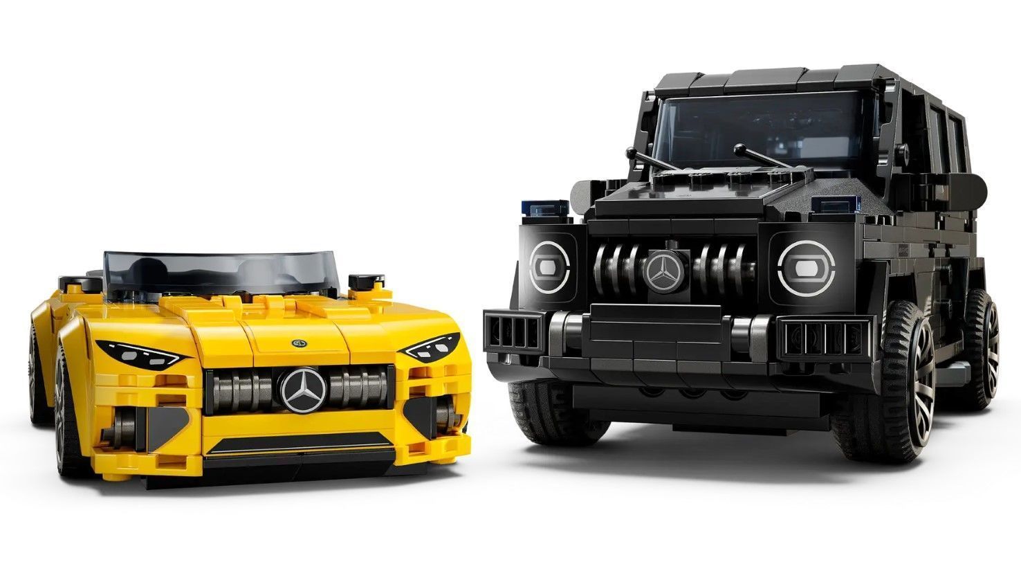 PixelBricks3D - LEGO Mercedes-AMG G 63 and SL 63 Set  3D print model_1
