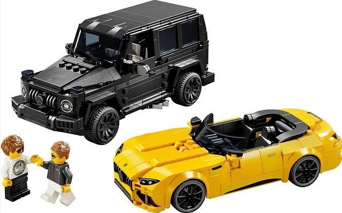 PixelBricks3D - LEGO Mercedes-AMG G 63 and SL 63 Set  3D print model