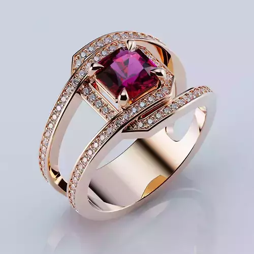 Ring Style Radiant 6mm