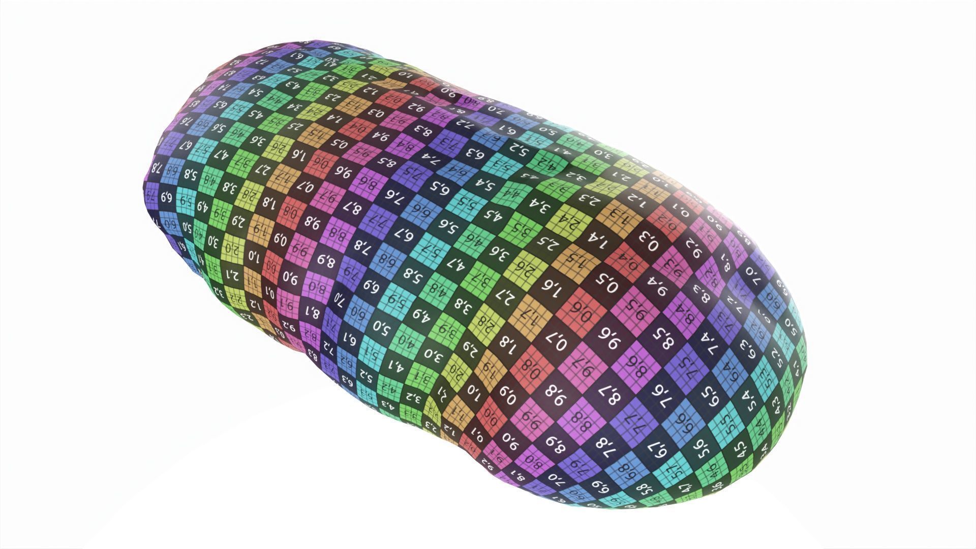 Breakfast bread 02 Low-poly 3D model_8