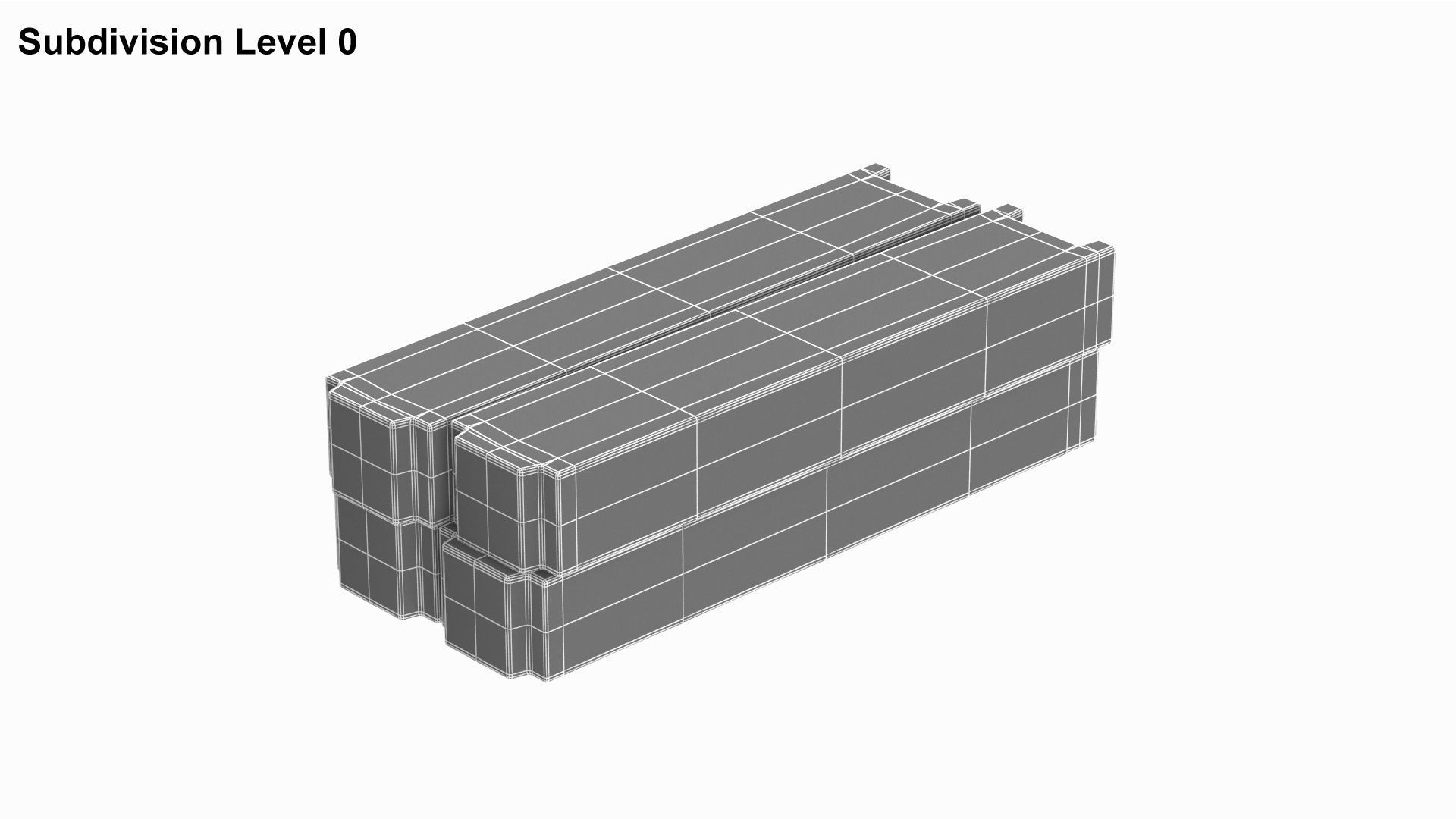 Concrete Blocks 3D model_6