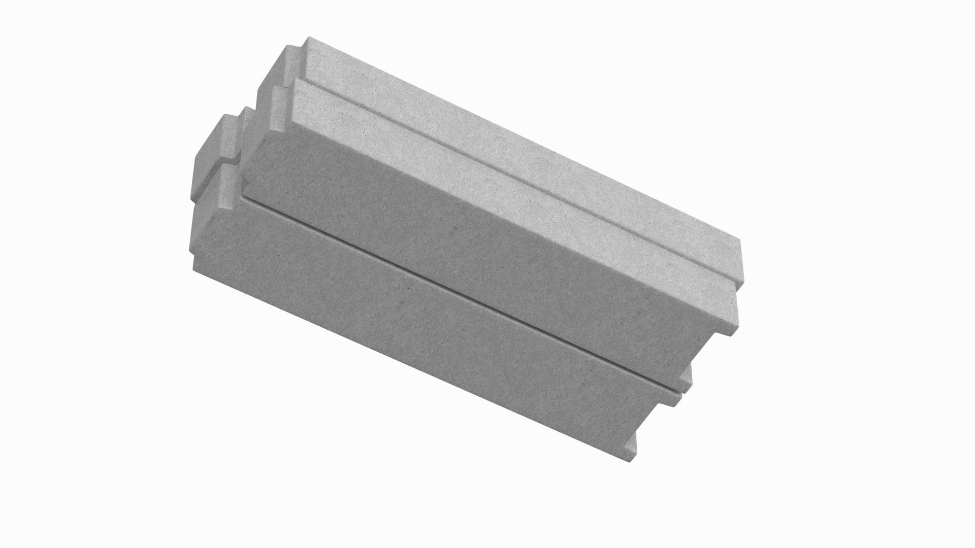 Concrete Blocks 3D model_5