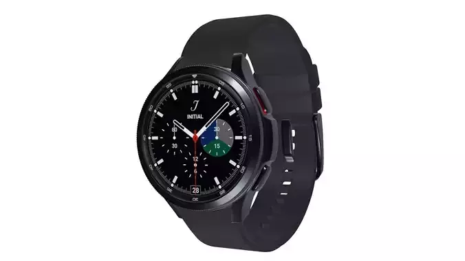 Samsung Galaxy Watch 4 Classic - Black 3ds Max