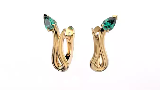 High jewelry Snake earring 2025 E20