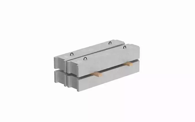 Concrete Blocks 3D model