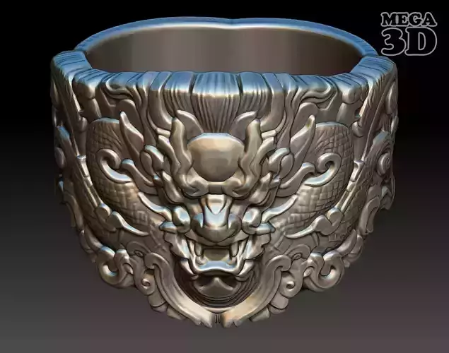 Dragon Ring 09 241116 3D print model
