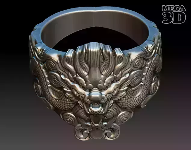 Dragon Ring 05 241116 3D print model