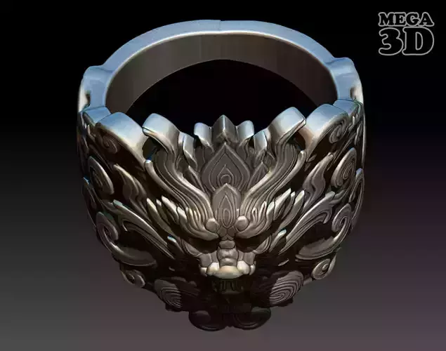 Dragon Ring 03 241116 3D print model
