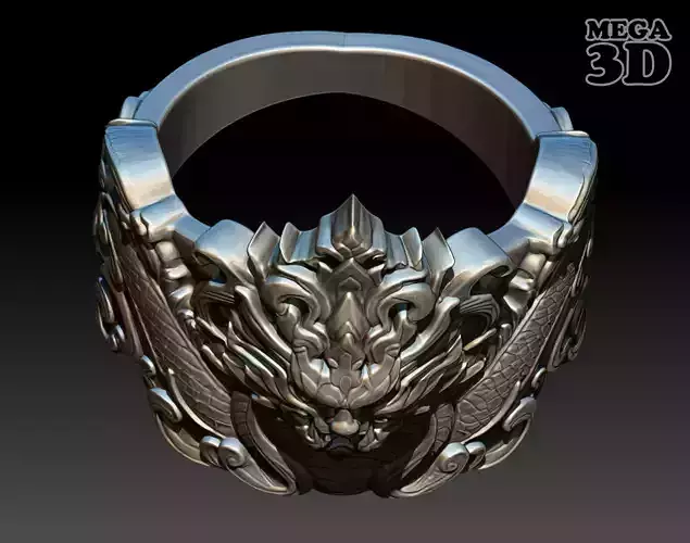 Dragon Ring 02 241116 3D print model