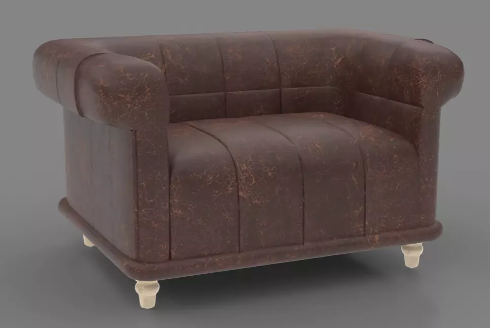 armchair and wardrobe 3d rhino Free 3D model