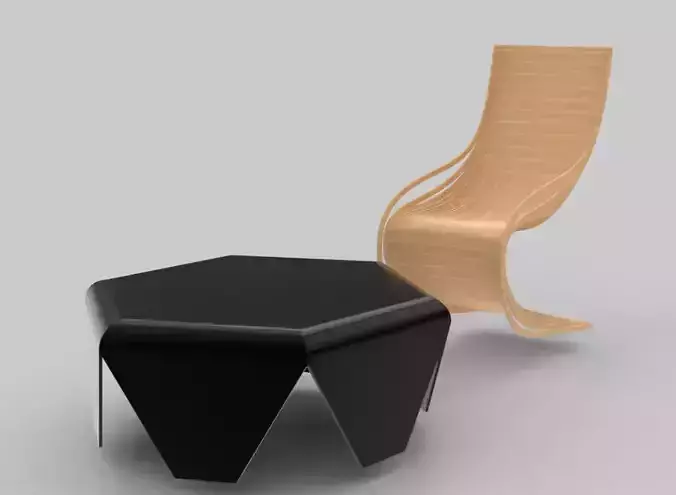 Pipo chair and Table