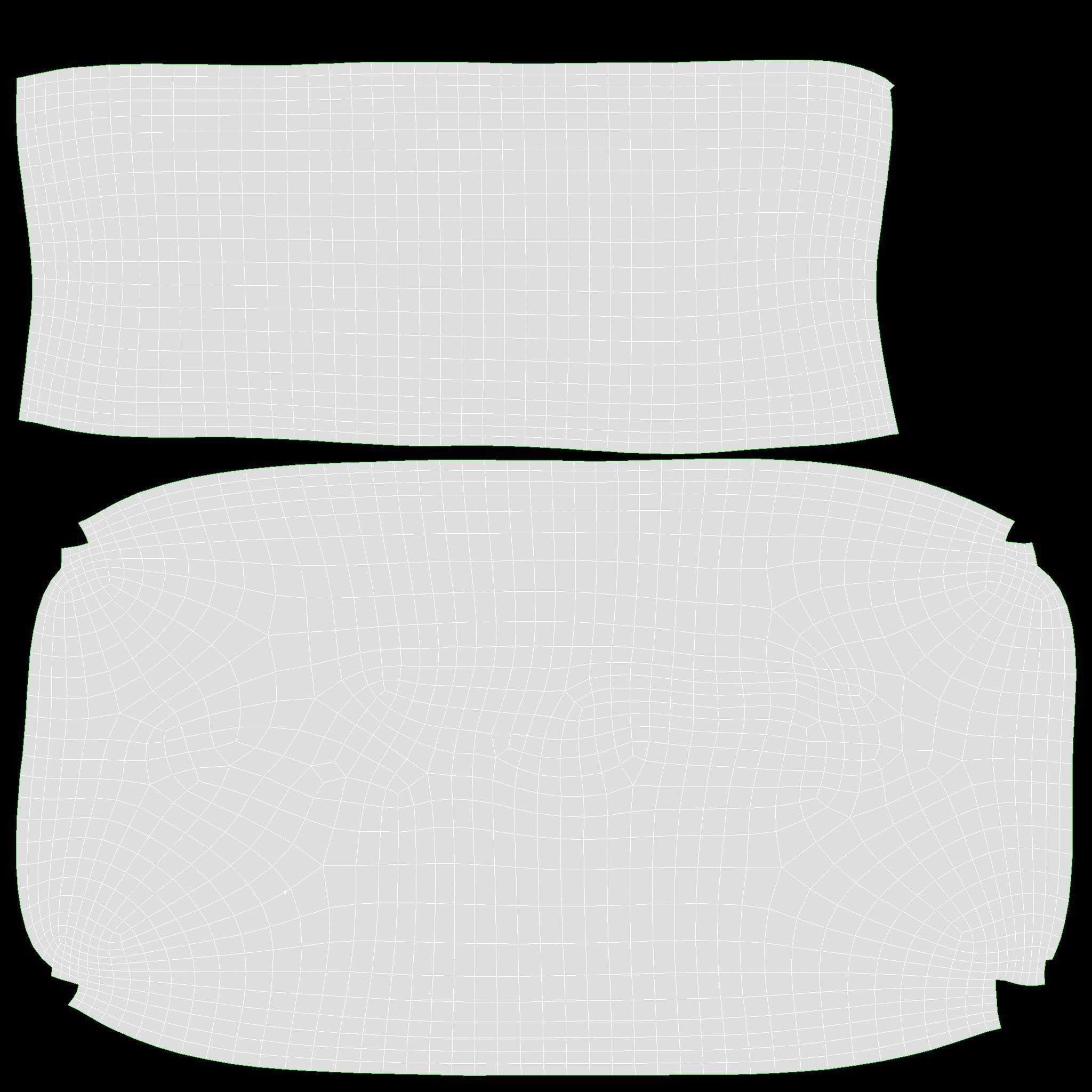 White bread 01 Low-poly 3D model_10