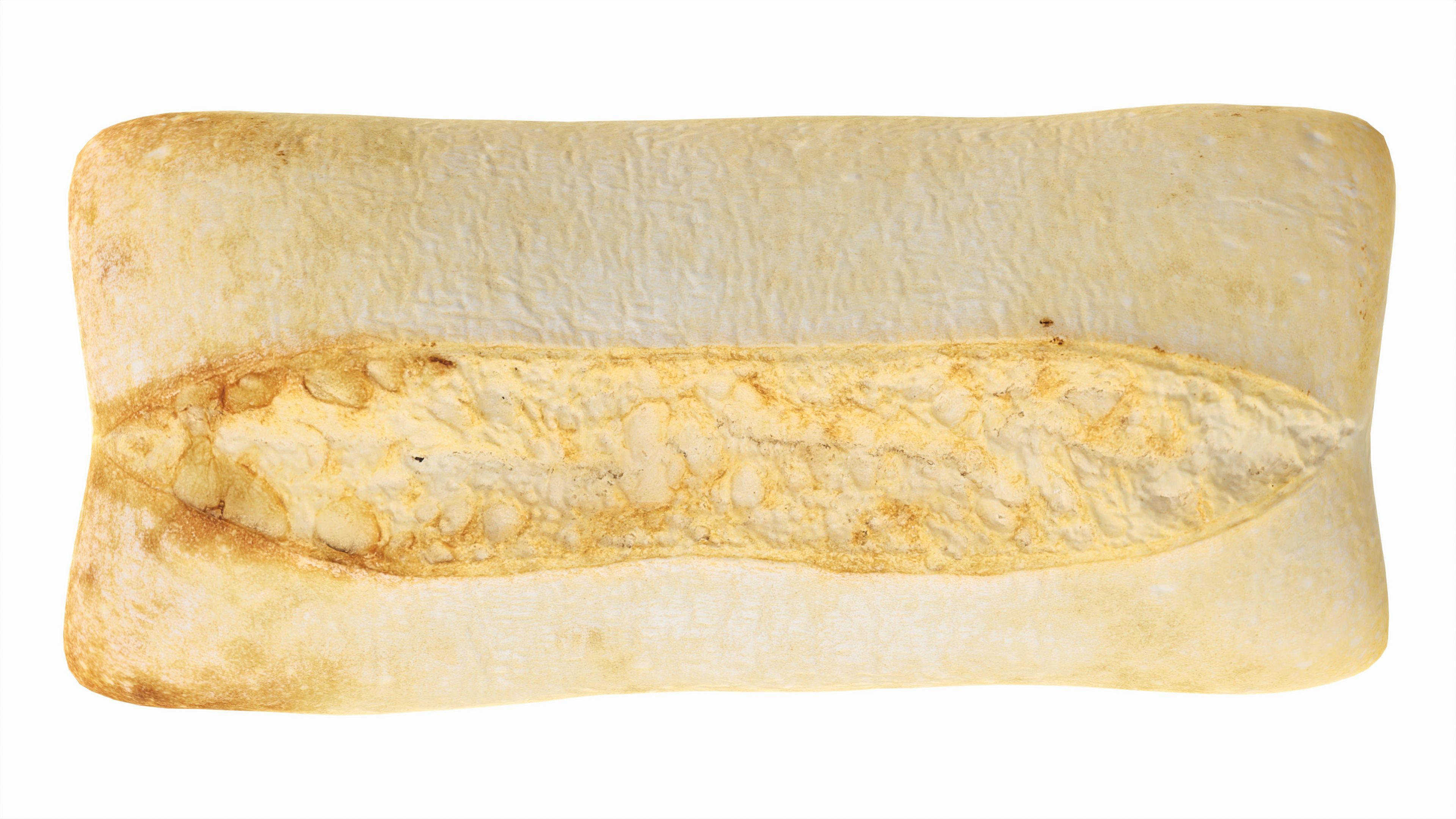 White bread 01 Low-poly 3D model_5