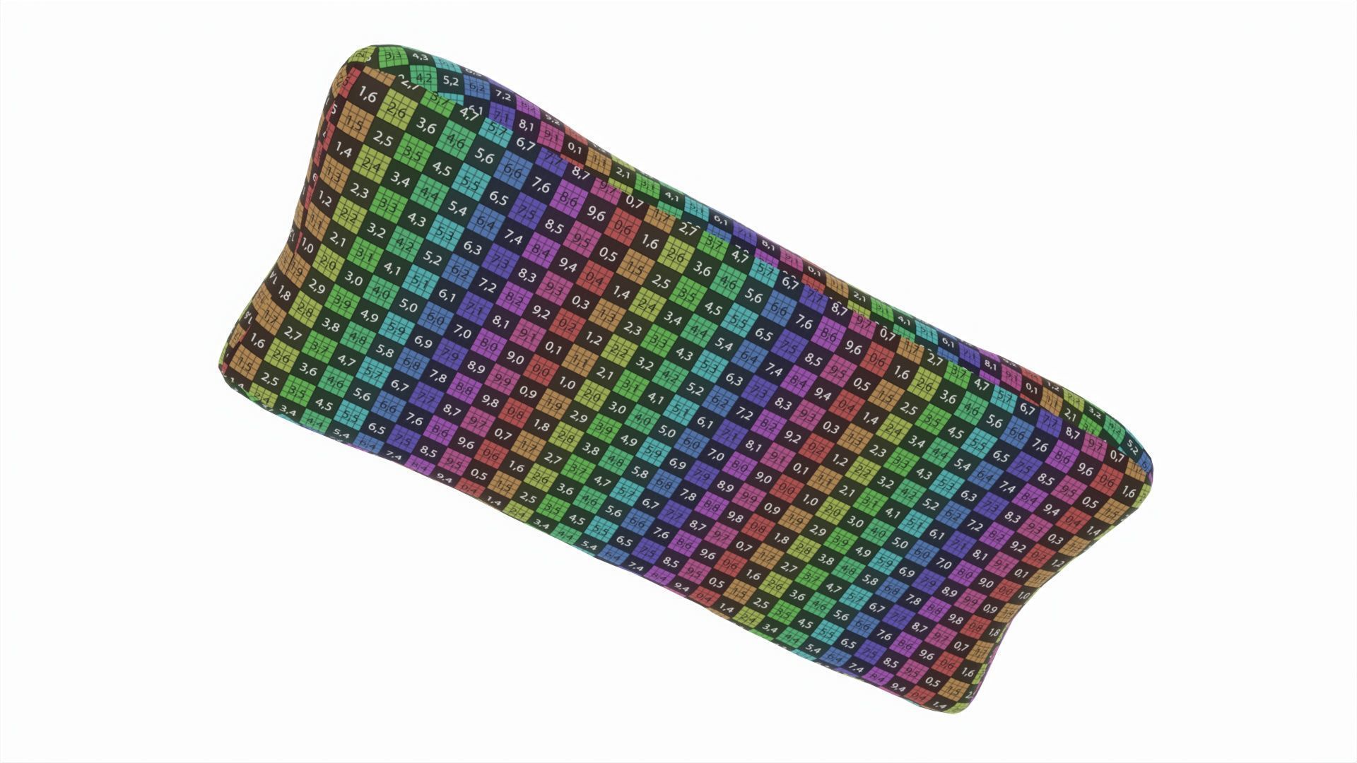 White bread 01 Low-poly 3D model_9