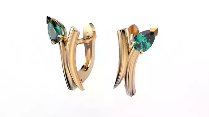 High jewelry Snake earring 2025 E19