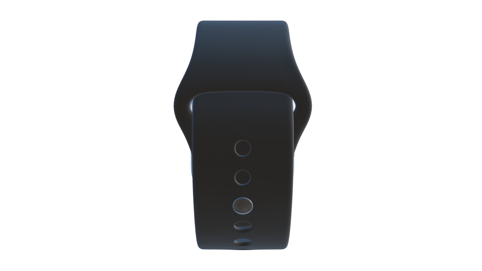 Apple Watch SE - Midnight Sport Band 3ds Max 3D model_2