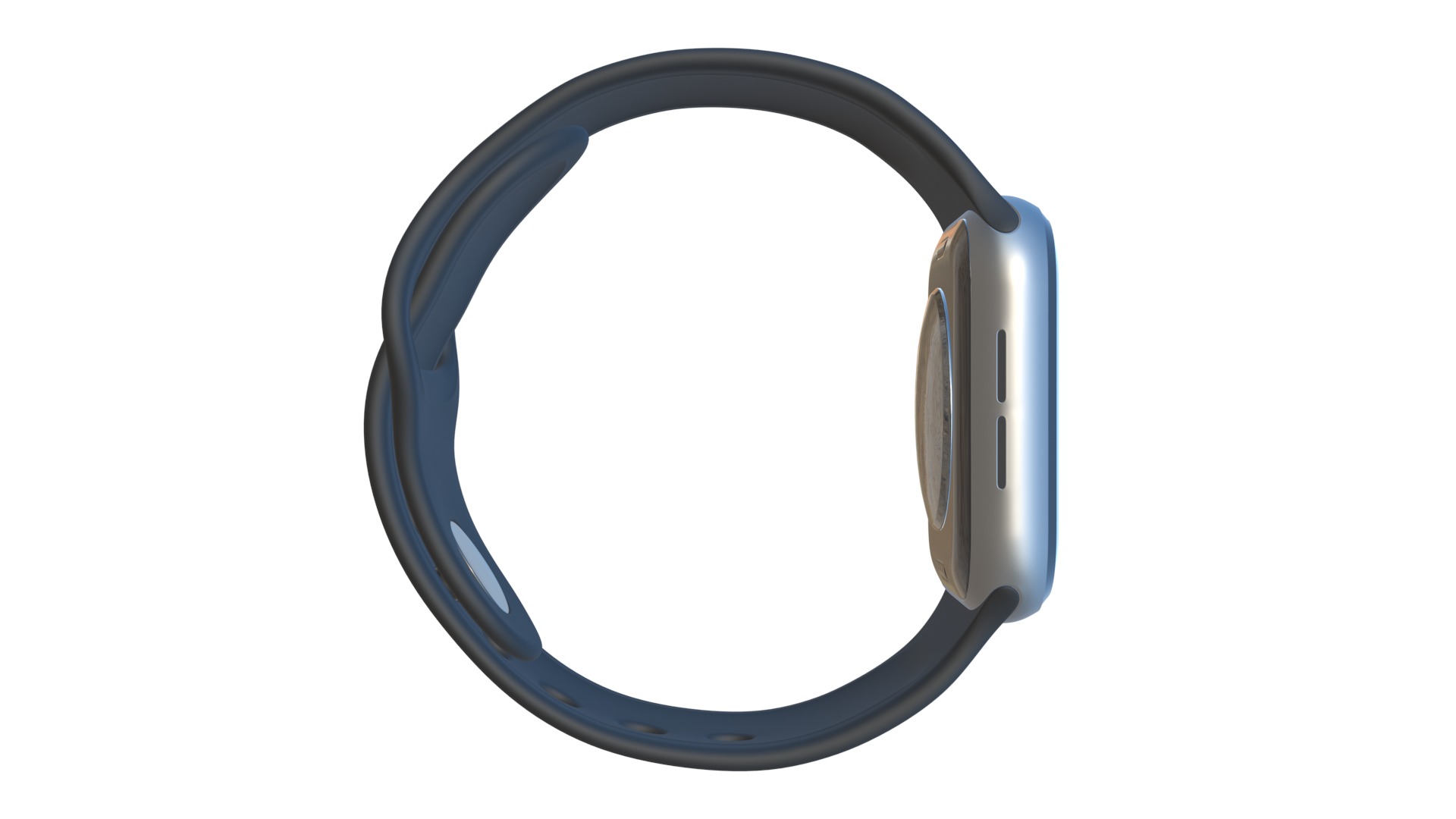 Apple Watch SE - Midnight Sport Band 3ds Max 3D model_3