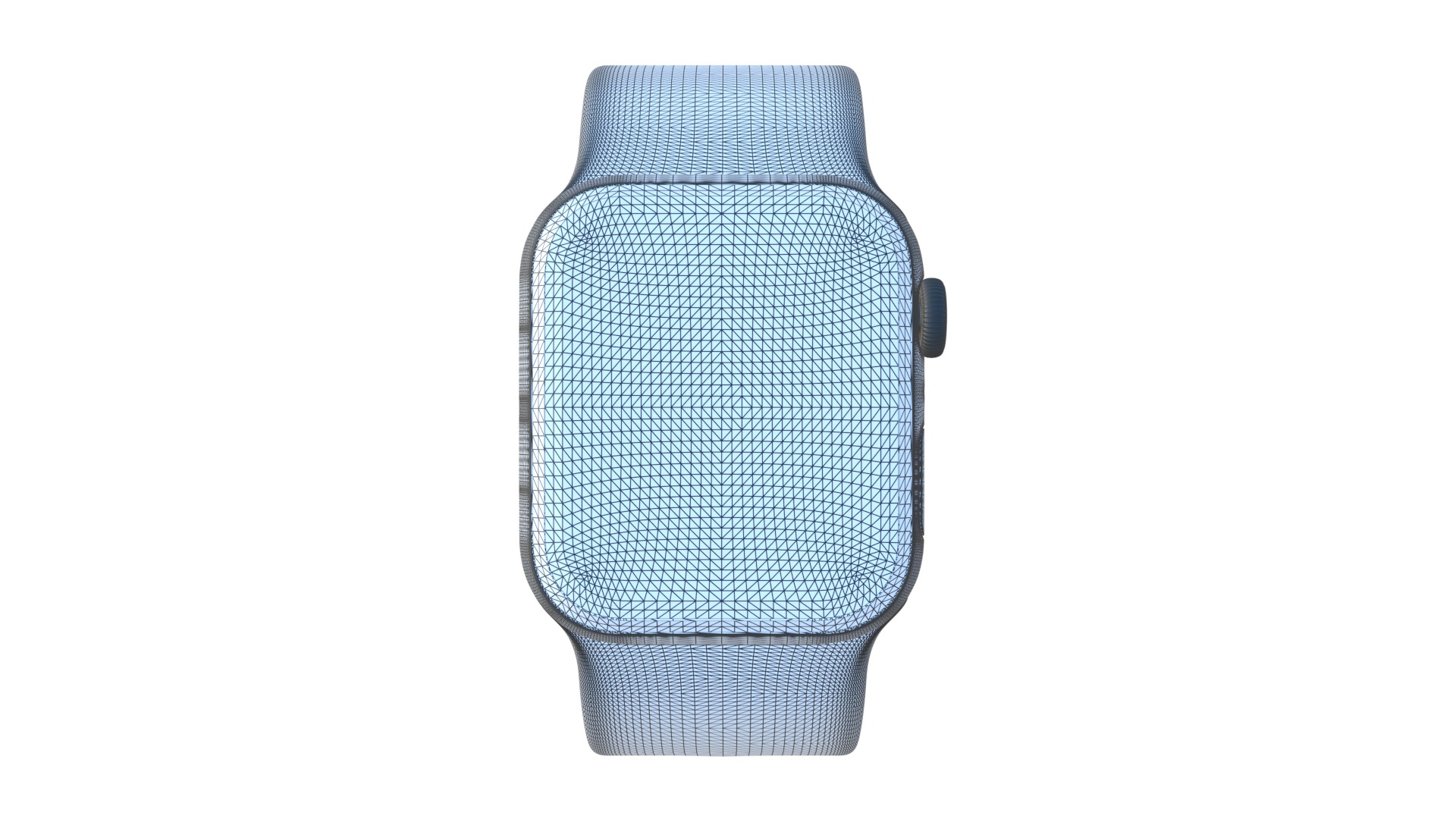 Apple Watch SE - Midnight Sport Band 3ds Max 3D model_6