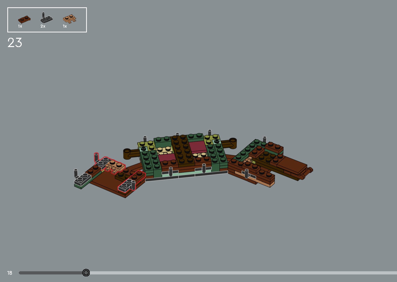 TwindBricks3D - 10340 Wreath 3D print model_9