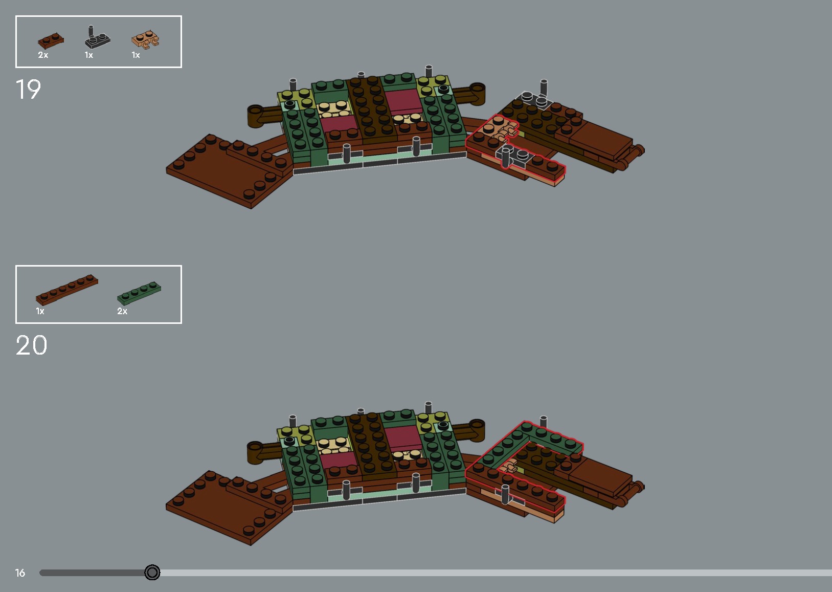 TwindBricks3D - 10340 Wreath 3D print model_4