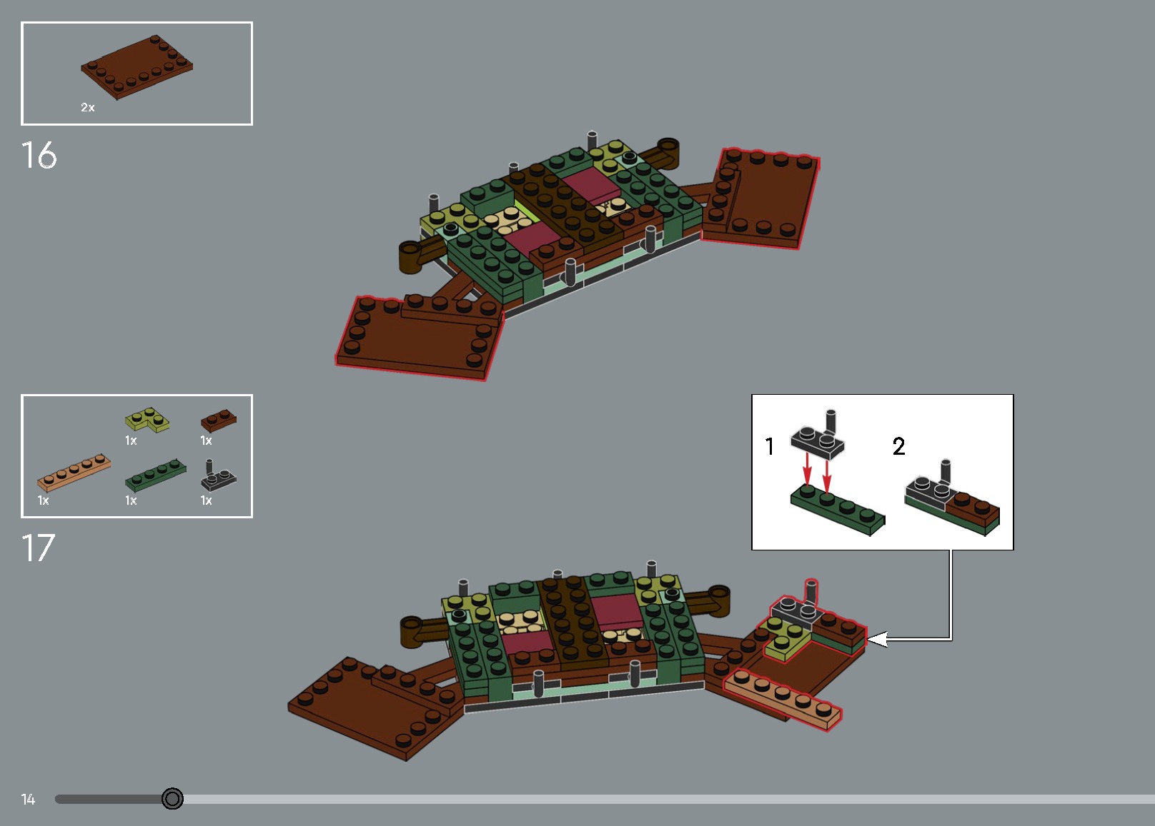 TwindBricks3D - 10340 Wreath 3D print model_3