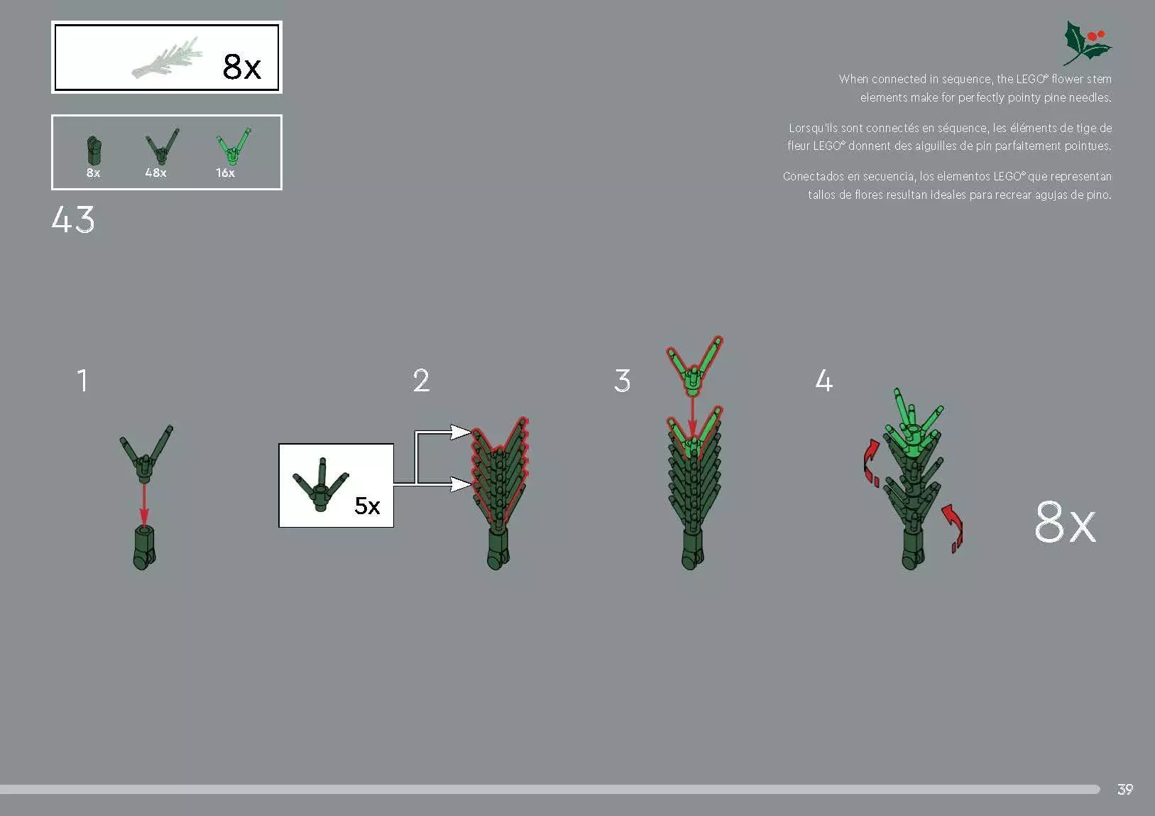 TwindBricks3D - 10340 Wreath 3D print model_28